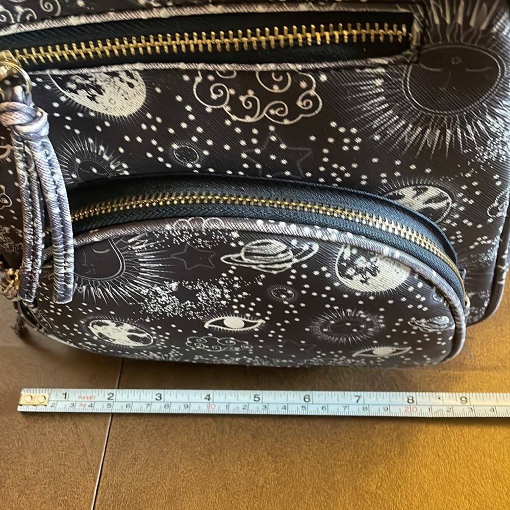 Celestial print mini backpack - Picture 5 of 7